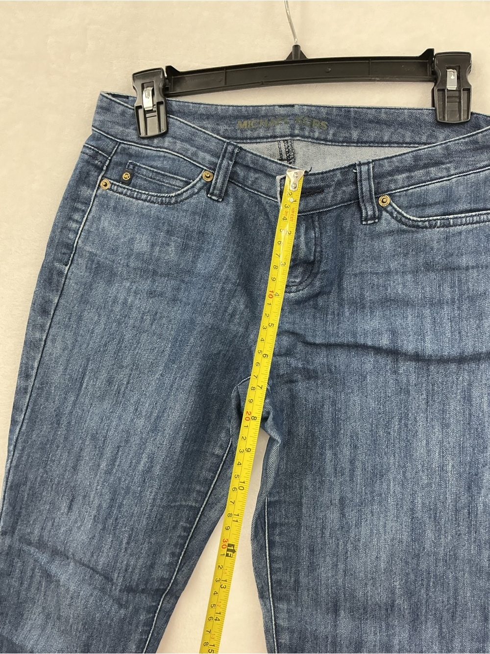 Michael Kors Mid Blue Skinny Jeans - Picture 6 of 9